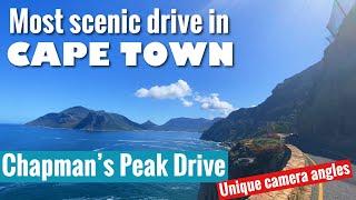 Most scenic drive in Cape Town - Chapman’s Peak Drive