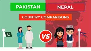 Pakistan vs Nepal Country Comparison | Nepal vs Pakistan comparison 2022 | Country Salt