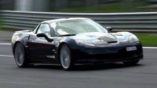 Modified Corvette ZR1 Start Up & Loud Fly Bys SOUND