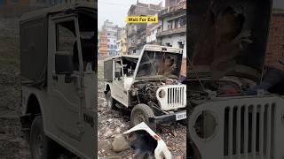 Old Mahindra Thar Restoration | Gearplus Patna #automotive #shortvideos #shorts