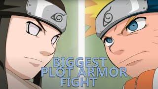 The Biggest Plot Armor Fight In Naruto | Naruto vs Neji