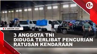 RATUSAN KENDARAAN CURIAN DISIMPAN DI GUDANG TNI AD | U-NEWS