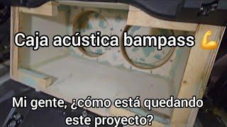 Aquí comparto con ustedes parte de la fabricación de esta caja acústica  Bampass.