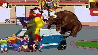 NICK54222 MUGEN: Ronald McDonald VS Ox