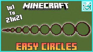 Minecraft: Circle Guide (Odd Number Templates)