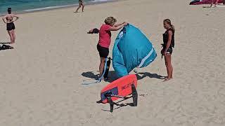 Naxos 2024 - Mikri Vigla Beach Kite Surfing Part 1