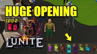 Lunite RSPS: *INSANE Loot* Opening 1,000 Mythical Mboxes! +HUGE G/A