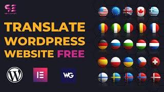 Translate your WordPress Website using Weglot for Free
