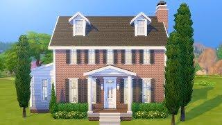 CLASSIC COLONIAL HOME // The Sims 4: Speed Build