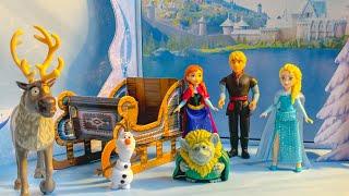 Satisfying with Unboxing & Review Disney Frozen Set | ASMR Videos #frozen #elsa #disneytoys