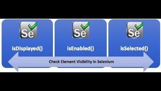 Difference b/w isDisplayed, isEnabled and isSelected Methods - Selenium WebDriver Session 13