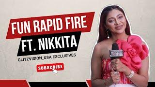 EXCLUSIVE! Nikkita Ghag Plays Fun Rapid Fire With GlitzVision USA | Bekaaboo 3