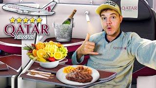 16 Stunden in der BESTEN BUSINESS CLASS der Welt! (Qatar Airways Qsuite)