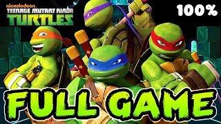 Nickelodeon Teenage Mutant Ninja Turtles FULL GAME 100% Longplay (X360, Wii)