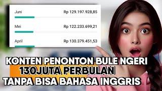 TANPA BISA BAHASA INGGRIS ‼️ Ide Konten Target Penonton Luar Negeri Untuk Pemula