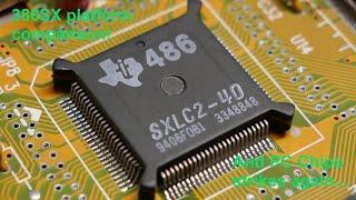 386SX-40 vs 486SLC-40 vs 486SXLC2-40 and the Curse of PC Chips