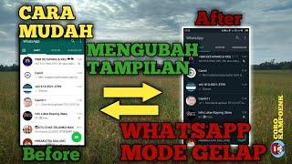 [Putra Tani Official] Cara Merubah tampilan WhatsApp Jadi Mode Gelap