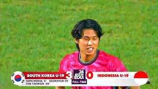 FULL HIGHLIGHT INDONESIA U-19 VS KOREA SELATAN U-19 !! SEOUL EOU CUP 2024 U-19 | Fans Camera