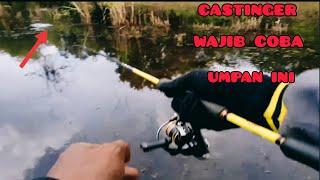 CASTING IKAN GABUS UMPAN SOFT FROG SCRIT|| waduk gajah mungkur|| snakehead fishing