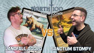 Landfall Aggro vs Sanctum Stompy || North 100 Showdown