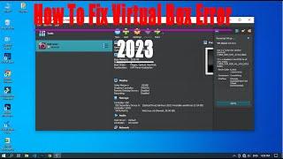 HOW TO FIX VIRTUALBOX ERROR  - NOT IN A HYPERVISOR PARTITION (HVP =0 ) 100% FIX @Adityagaming983