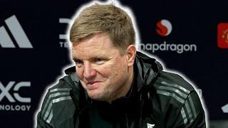 'It was a BIG STEP FORWARD for us today!' | Eddie Howe | Man Utd 0-2 Newcastle United