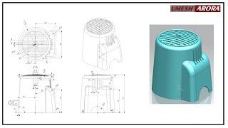 #NX CAD #SURFACE TUTORIAL #Drawing link is available below