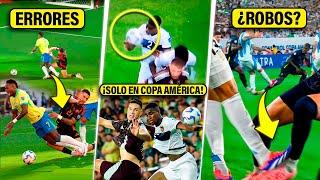 Los 7 ROBOS y ERRORES ARBITRALES MÁS ASQUEROSOS de la Copa América ¡INCREÍBLE lo de ECUADOR!