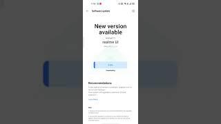 realme UI 2.0 software update  start realme 7 pro ️