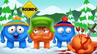 ОНИ ЗАФИГАЧИЛИ ДИЗОФФА?! :D УГАРНАЯ БИТВА КОЛОБКОВ #rounds