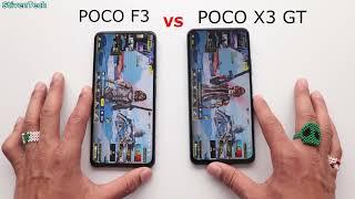 POCO X3 GT VS POCO F3 | SPEED TEST