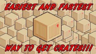 QUICKEST WAY TO GET CRATES FAST IN PIXEL CAR RACER!!!!!