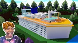 Roblox BUILD A BOAT  Funny TROLLING Moments(SHIP)