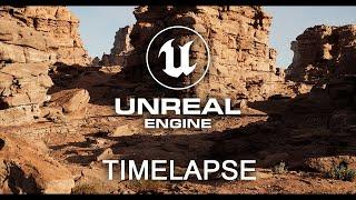 Unreal Engine 5 - Megascans Environment Timelapse