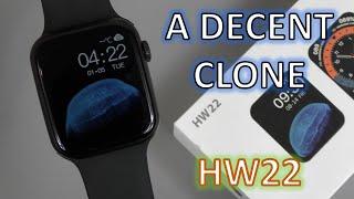 A Decent Smartwatch: HW22 Series 6 Smartwatch: Unboxing & Review