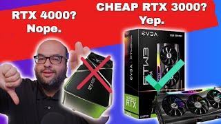 Say NO to Nvidia RTX 4000 and Get a CHEAP RTX 3000 GPU Instead