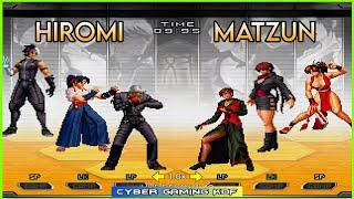 KOF 2002UM - HIROMI  Vs MATZUN | FT3 | 06/09/2024 | 戦闘員の王 2002um