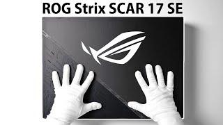 ROG Strix SCAR 17 SE Gaming Laptop Unboxing (RTX 3080 Ti + Intel Core i9-12950HX)