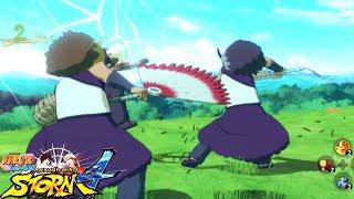 NEW Duo Ginkaku & Kinkaku Gameplay Showcase - Naruto Ultimate Ninja Storm 4