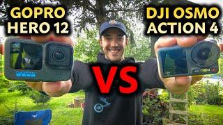 MTB Cameras are Actually Good now!  But what is BETTER? - DJI Osmo Action 4 Vs GoPro Hero 12