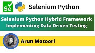 11. Selenium Python Hybrid Framework - Generating Allure Report