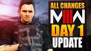 All Changes In The Modern Warfare 3 Day 1 Update (MW3 Launch Update)