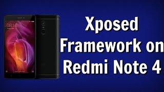 Redmi Note 4 Xposed Framework Installation Guide [MIUI 8]