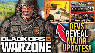 WARZONE: Devs Reveal MAJOR FIXES, New FREE ACCESS UPDATE, & More! (BO6 New Update)