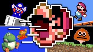 Most Hilarious Mari0 Map Pack EVER! (Diagonal Mario, Cursed Goomba, Memes, & MORE!)