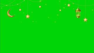 Ramadan Kareem Green Screen Animation Effect HD Video Footage || Islamic Chroma key