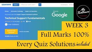 Technical Support Fundamentals by Google IT Support || Week 3 || Solutions || Coursera || Qwiklabs