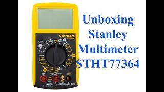 Unboxing | Stanley Digital Multi-meter STHT77364