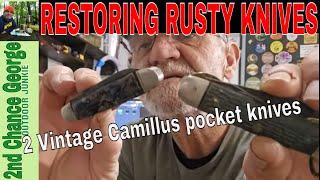 Restoring A Rusty Cub Scout Knife And Customizing A 2 Blade Jack Handle!