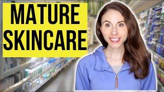 DRUGSTORE SKINCARE FOR MATURE SKIN 2023 | Dermatologist